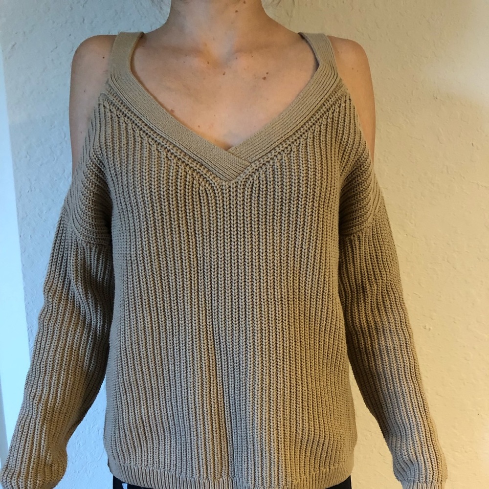 Tan sweater